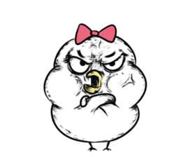 Brave Male Chicken sticker #6281772