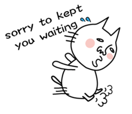 Jaws is a good listener. English version sticker #6282050