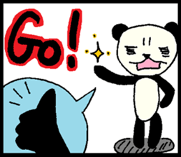 MIKESHIWA-PANDA sticker #6283114