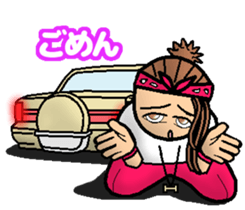 HIPHOP GIRL 1 sticker #6283300