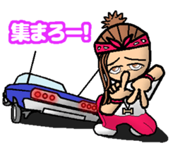 HIPHOP GIRL 1 sticker #6283301