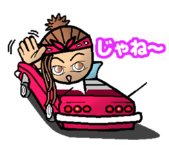 HIPHOP GIRL 1 sticker #6283314