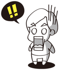 Mr.Chubby's  Eyebrows sticker #6283378