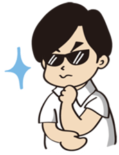 Mr.Chubby's  Eyebrows sticker #6283383