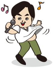 Mr.Chubby's  Eyebrows sticker #6283392