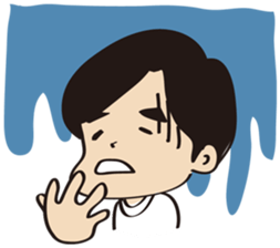 Mr.Chubby's  Eyebrows sticker #6283402