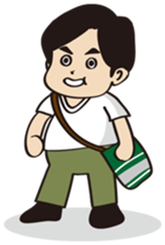 Mr.Chubby's  Eyebrows sticker #6283413