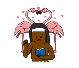 savanna after school sticker #6283994