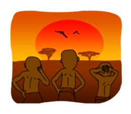 savanna after school sticker #6284015