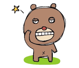 I'm  bear. sticker #6284131