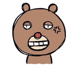I'm  bear. sticker #6284134