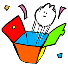 POKER FACE RABITS sticker #6284293