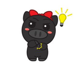 Buta Jung is Doll sticker #6284636