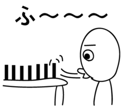 The lazy human2 sticker #6284712