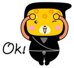 Child ninja Jaguar-Maru sticker #6285260