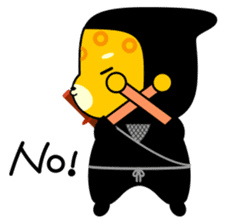 Child ninja Jaguar-Maru sticker #6285261