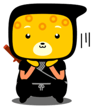 Child ninja Jaguar-Maru sticker #6285265