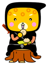 Child ninja Jaguar-Maru sticker #6285268