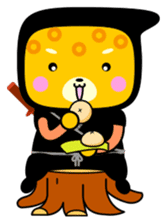 Child ninja Jaguar-Maru sticker #6285268