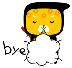 Child ninja Jaguar-Maru sticker #6285269