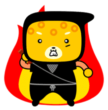 Child ninja Jaguar-Maru sticker #6285271