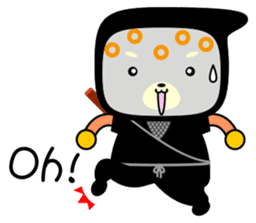 Child ninja Jaguar-Maru sticker #6285272