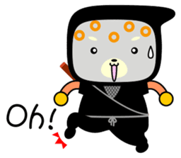 Child ninja Jaguar-Maru sticker #6285272