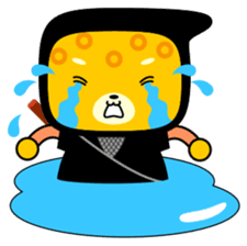 Child ninja Jaguar-Maru sticker #6285275