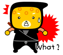 Child ninja Jaguar-Maru sticker #6285281