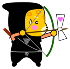 Child ninja Jaguar-Maru sticker #6285284