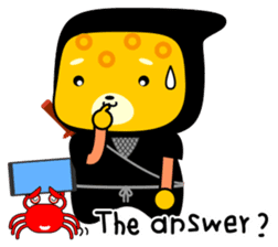 Child ninja Jaguar-Maru sticker #6285289
