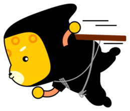 Child ninja Jaguar-Maru sticker #6285293