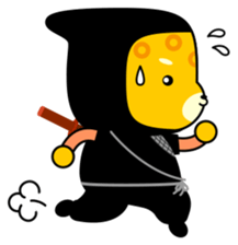 Child ninja Jaguar-Maru sticker #6285294