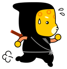 Child ninja Jaguar-Maru sticker #6285294
