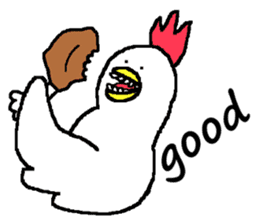 chicken's life 2 sticker #6285322