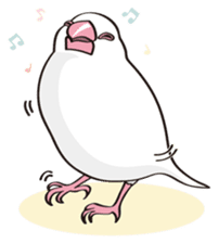 Chubby the Java Sparrow sticker #6285337