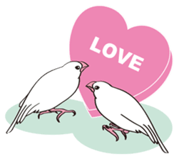 Chubby the Java Sparrow sticker #6285364