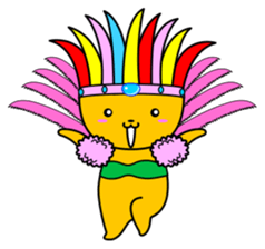 Samba Dog sticker #6285816