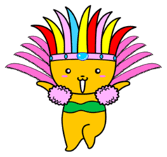 Samba Dog sticker #6285816