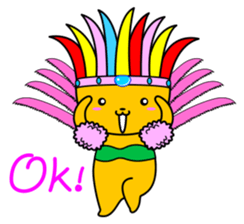 Samba Dog sticker #6285818