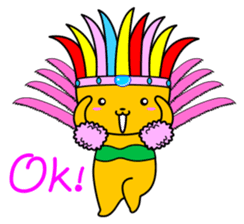 Samba Dog sticker #6285818