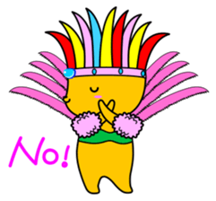 Samba Dog sticker #6285819