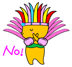 Samba Dog sticker #6285819