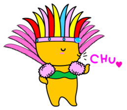 Samba Dog sticker #6285821