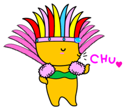 Samba Dog sticker #6285821