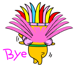 Samba Dog sticker #6285824