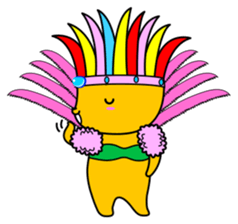 Samba Dog sticker #6285825