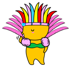 Samba Dog sticker #6285825