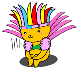 Samba Dog sticker #6285829