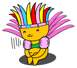 Samba Dog sticker #6285829